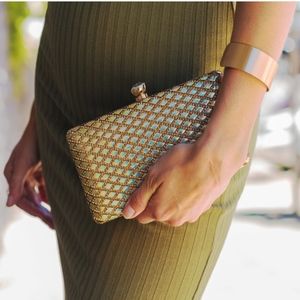 Gold Clutch Purse